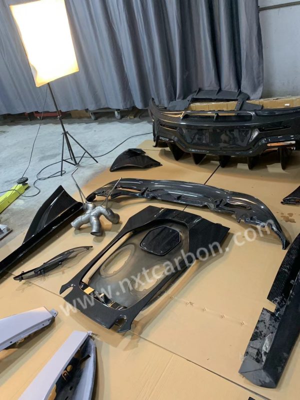 6002 Mclaren 540c 570s upgrade 600lt dry carbon kit 1:1 version full set