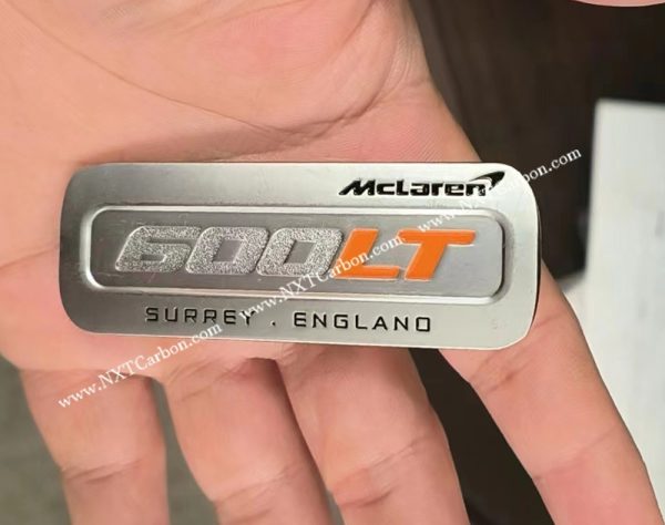 Mclaren logo 765lt 675lt 600lt badge