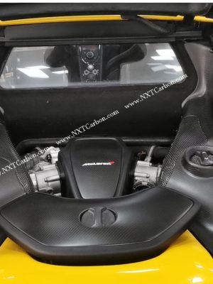 Mclaren MP4-12C 650S OEM  dry carbon engine trim 4pcs  kit supercar