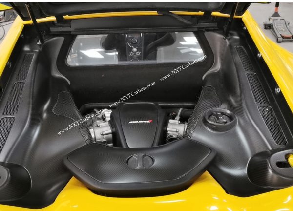 Mclaren MP4-12C 650S OEM  dry carbon engine trim 4pcs  kit supercar