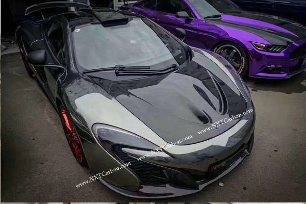 Mclaren 650S P1 Dry carbon hood