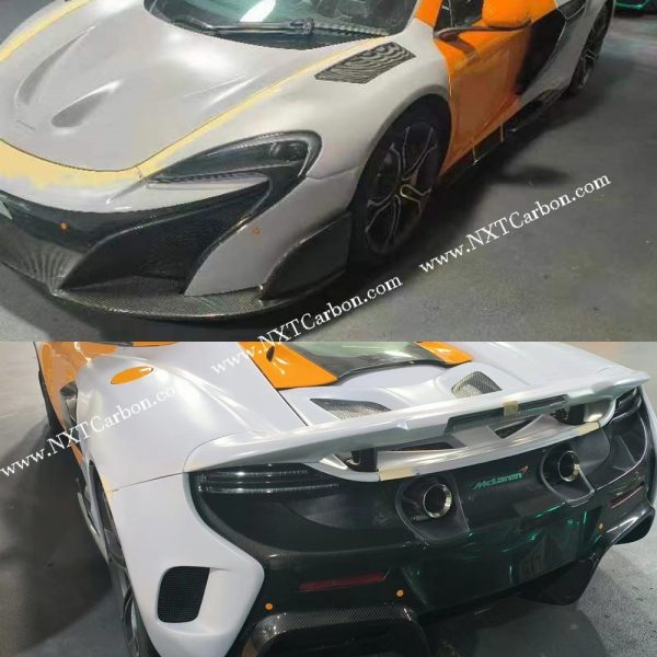 6755 Mclaren mp4-12c 650s upgrade 675lt dry carbon kit full set supercar kits