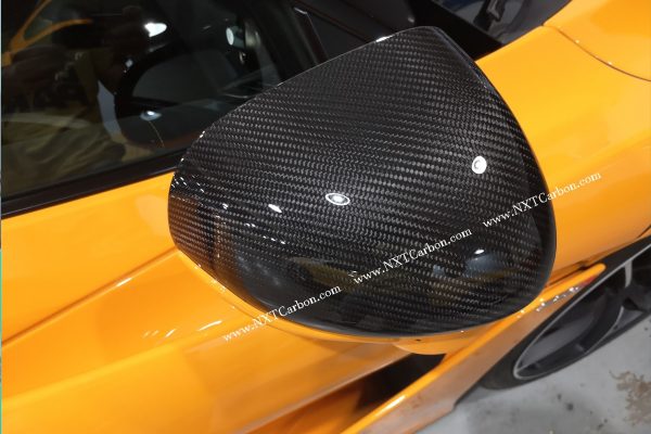 oem dry carbon  mirror cover cap for Mclaren 720s 765lt 650s 675lt 570s 540