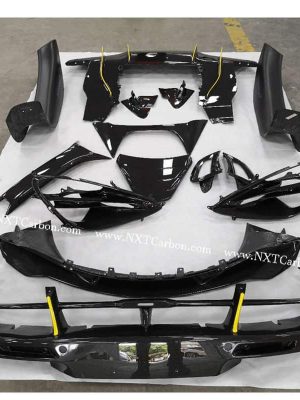 Mclaren 720S OEM  dry carbon front lip rear diffuser headlight trim engine cover