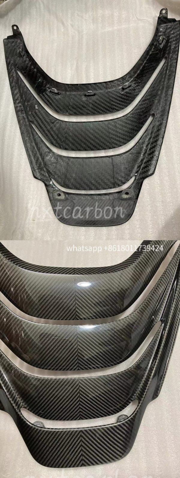 McLaren 720S Spider OEM Dry Carbon Engine Cover – Lightweight Performance Upgrade