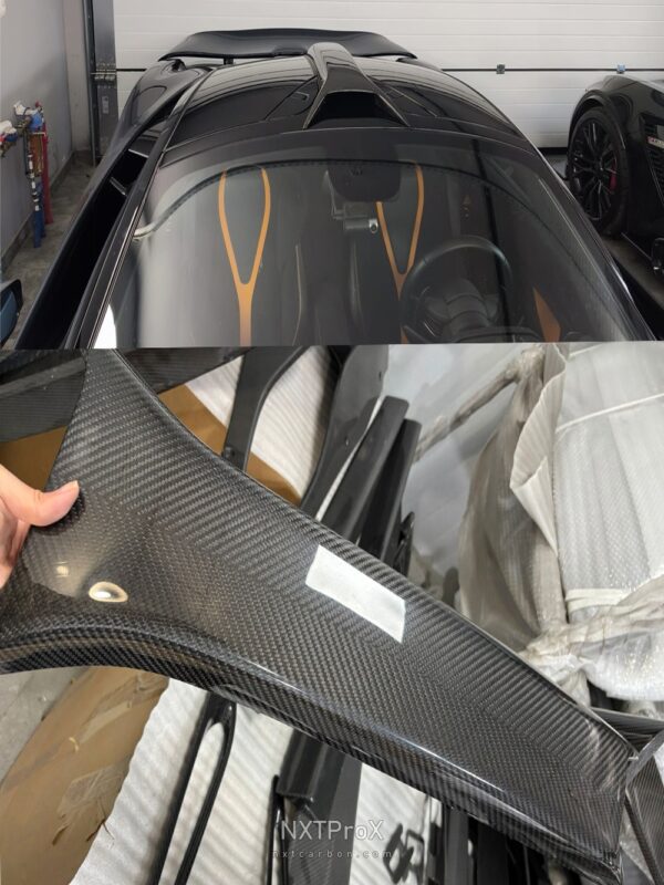 Mclaren 720S  coupe Novitec roof scoop dry carbon novitec style