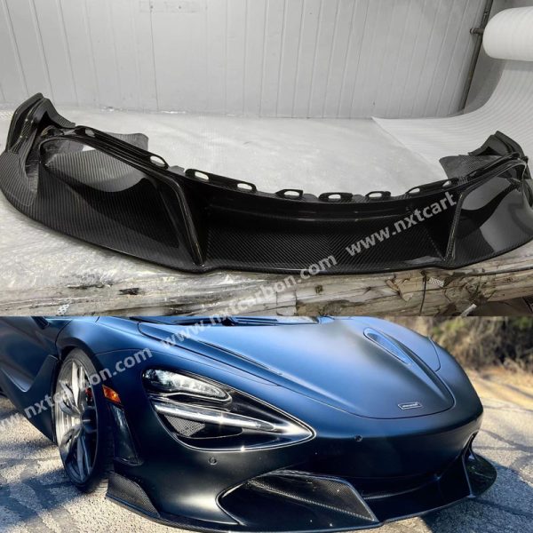Mclaren 720s vorsteiner  Dry carbon front lip