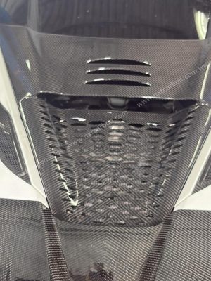 765lt style dry carbon engine cover for Mclaren 720s