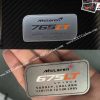 Mclaren logo 765lt 675lt 600lt badge