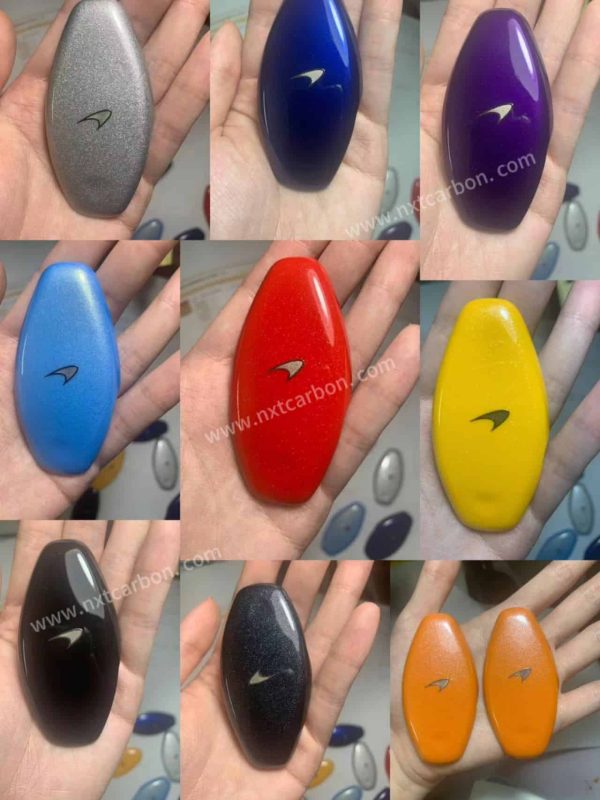 McLaren 570S & 720S OEM Plastic Key Cover - Colorful Key Case Kit for Supercar Style