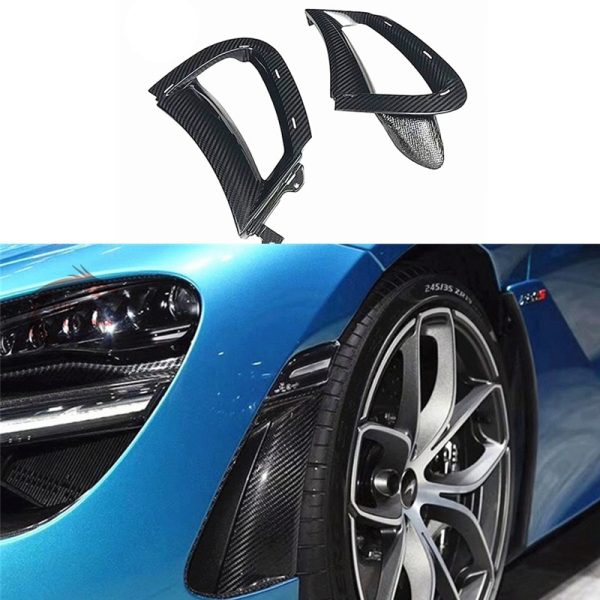 bumper vent Mclaren 720S front bumper vent 2pcs /set dry carbon