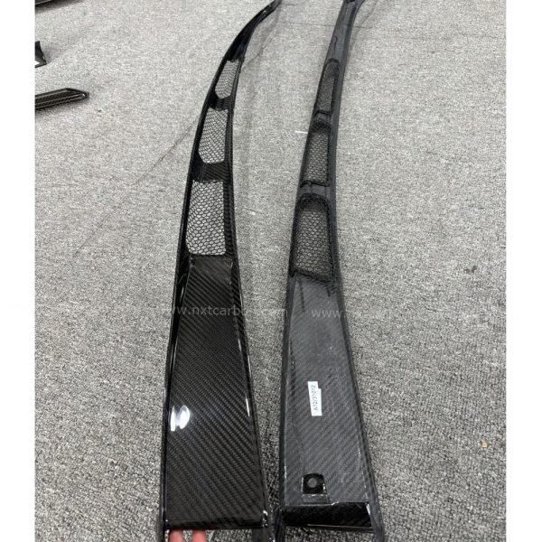 Mclaren 720S OEM rear engine trim 2pcs  dry carbon