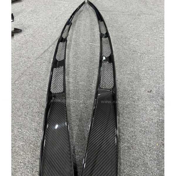 Mclaren 720S OEM rear engine trim 2pcs  dry carbon