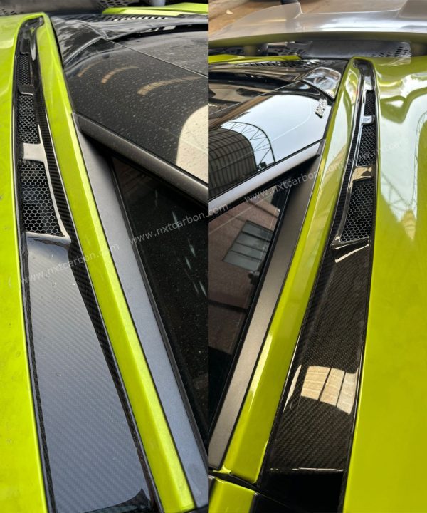 Mclaren 720S OEM rear engine trim 2pcs  dry carbon