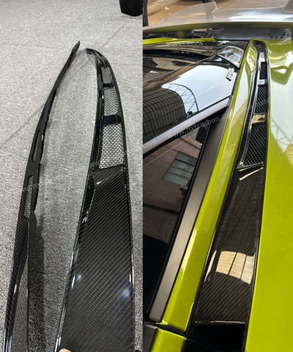 Mclaren 720S OEM rear engine trim 2pcs  dry carbon