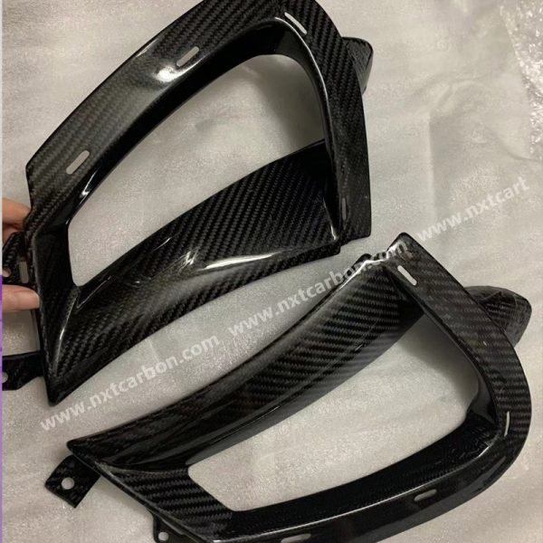 vent Mclaren 720s oem front lip headlight trim cover bumper vent hood vent