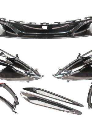 Mclaren 720s  oem front lip headlight trim cover  bumper vent hood vent