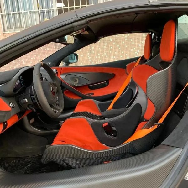 Mclaren mp4-12c 650s/675lt/765lt/720s/570s/540c/600lt dry carbon senna seat 1:1 version
