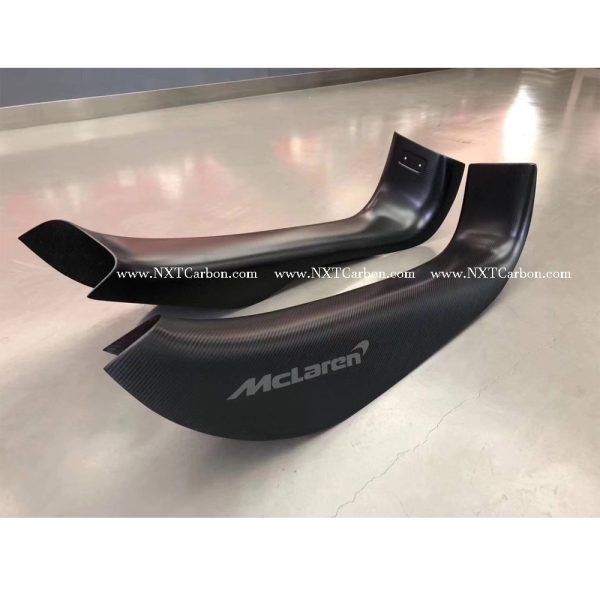 Mclaren 720S OEM dry carbon door sills for left hand drive