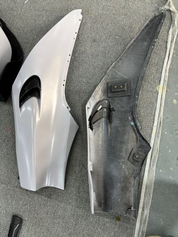 mso fender McLaren 720S to 765LT Upgrade - 1:1 Dry Carbon Kit for Ground Dynamics Body Kits