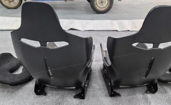 McLaren Dry Carbon Senna Seat - 1:1 Version, Universal Fit for All McLaren Car Models