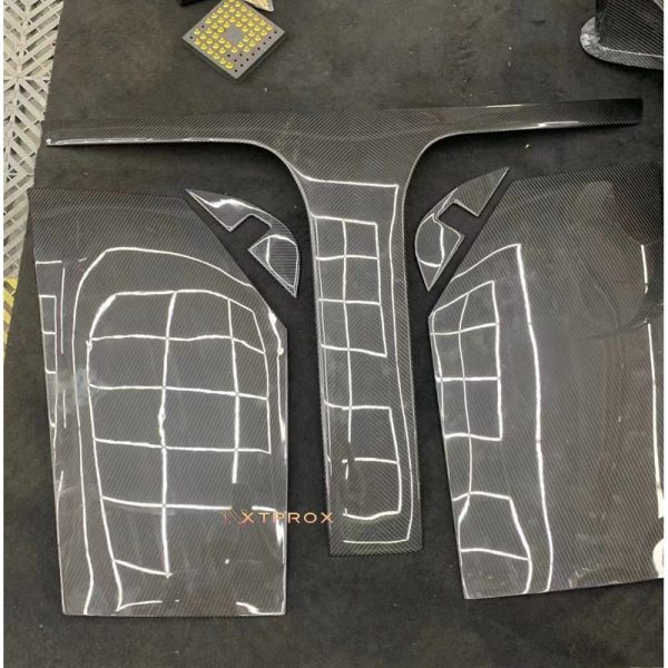 Mclaren 720S  765lt  dry carbon roof panels 5pcs/set  accpet sell separate