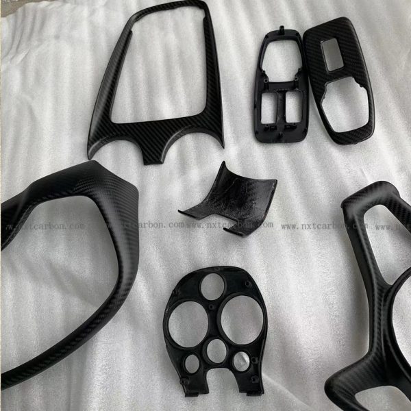 dry carbon interior trim for Mclaren 540c 570s 7pcs /set Instrument cover