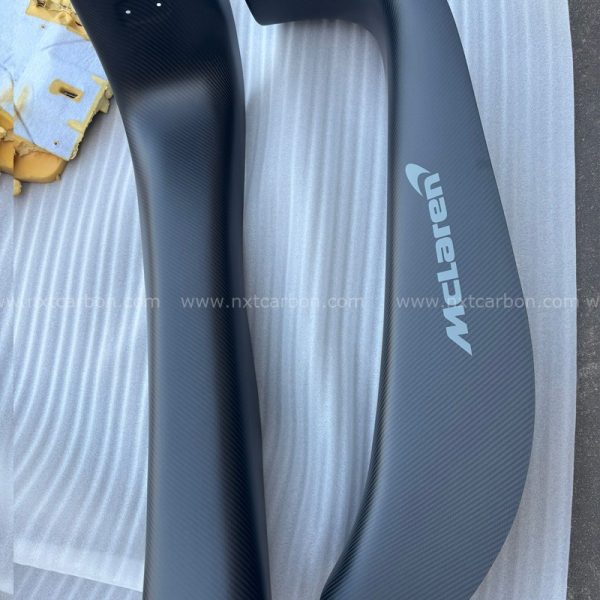 dry carbon door sills for Mclaren 720s 765lt ogo accpet custom matte finish 2pcs/set fitment guranteen