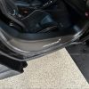 dry carbon door sills for Mclaren 720s 765lt ogo accpet custom matte finish 2pcs/set fitment guranteen