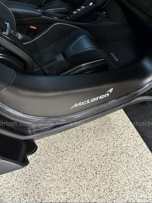 dry carbon door sills for Mclaren 720s 765lt ogo accpet custom matte finish 2pcs/set fitment guranteen