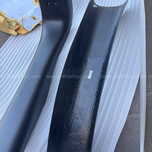 dry carbon door sills for Mclaren 720s 765lt ogo accpet custom matte finish 2pcs/set fitment guranteen