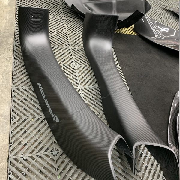 dry carbon door sills for Mclaren 720s 765lt ogo accpet custom matte finish 2pcs/set fitment guranteen