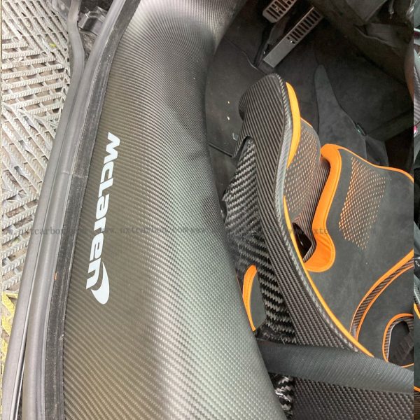 dry carbon door sills for Mclaren 720s 765lt ogo accpet custom matte finish 2pcs/set fitment guranteen