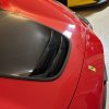 Ferrari F8 Tributo Keyvany Style Dry Carbon Fiber Hood Vent | Decorative Airflow Panel | Perfect Fitment