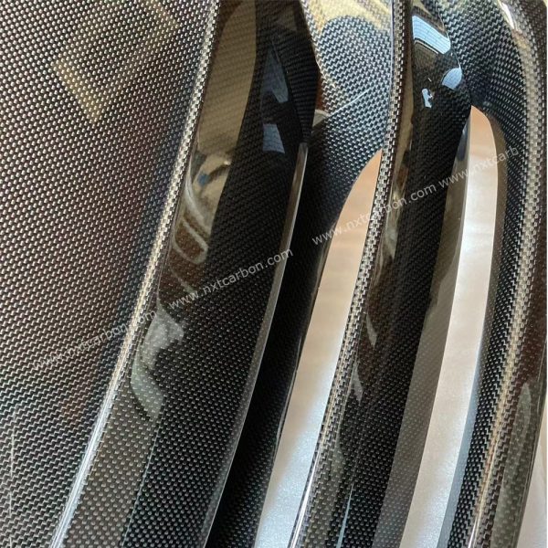 Ferrari F8 Tributo Keyvany Style Dry Carbon Fiber Hood Vent | Decorative Airflow Panel | Perfect Fitment