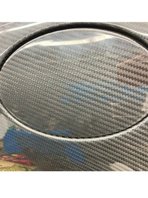 dry carbon fuel cap for Mclaren 720s Fuel tank cover overlay style gas cap