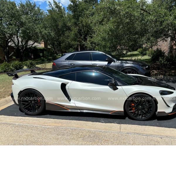 McLaren GT Dry Carbon Fiber Door Sills (4Pcs/Set) - Precision Fitment Guaranteed | OEM+ Upgrade