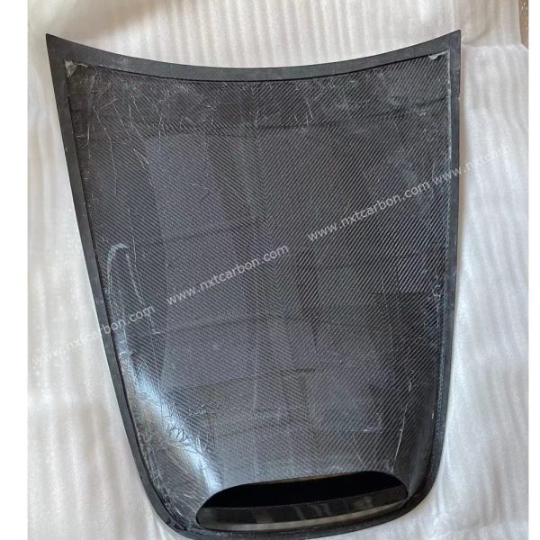 Ferrari F8 Tributo Keyvany Style Dry Carbon Fiber Hood Vent | Decorative Airflow Panel | Perfect Fitment