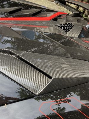 Dry carbon Lamborghini Aventador LP700-4SVJ  rear side vent intake