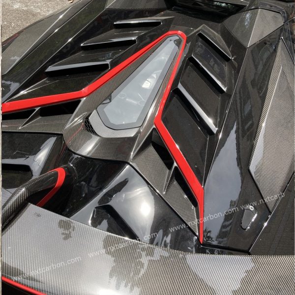 Dry carbon Lamborghini Aventador LP700-4SVJ  rear side vent intake