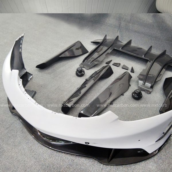 McLaren GT Full Dry Carbon Exterior Kit – Door Sills, Rear Diffuser & Front Bumper | Perfect Fitment