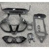 McLaren 720S Dry Carbon Fiber Interior Trim Kit – Steering Wheel Cover, Instrument Panel & Center Console
