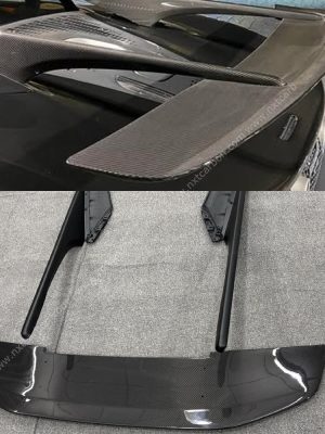 Novitec McLaren Artura 2022-2025 Dry Carbon Fiber Rear Spoiler Wing Kit | High-Performance Aero Upgrade