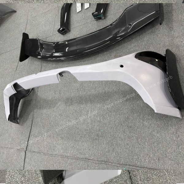 765LT-Style Dry Carbon Replacement Rear Bumper for McLaren 720S - Direct Bolt-On Installation, Wind Tunnel-Validated Design