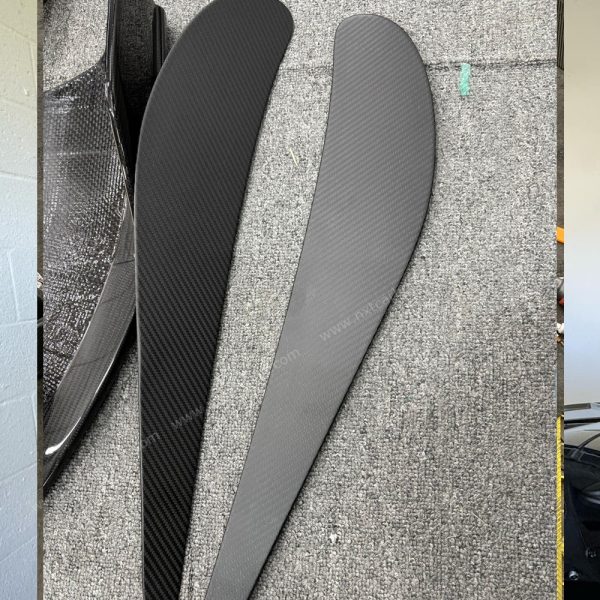 Dry Carbon Fiber Interior Door Trim Set for McLaren 720S /765LT (4-Piece Overlay Kit  OEM Fit