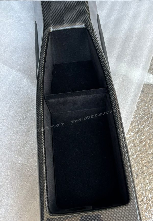 Ferrari 488 GTB/Spider Carbon Fiber Center Console Kit - Direct OEM Replacement with AC Control Panel