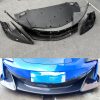 600ltfront lip McLaren 600LT Dry Carbon Fiber Front Splitter - 1:1 OEM-Style Aerodynamic Lip & Undertray Kit (Racing-Grade Precision Fit)