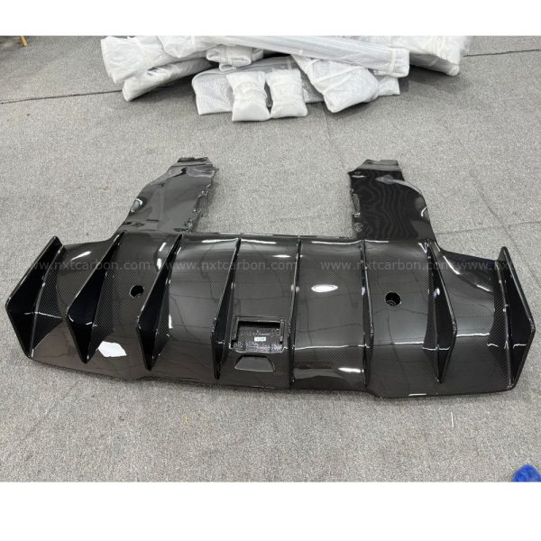 Dry Carbon Fiber  Rear Diffuser for McLaren 720S - High-Downforce Aerodynamic Design OEM Fitment
