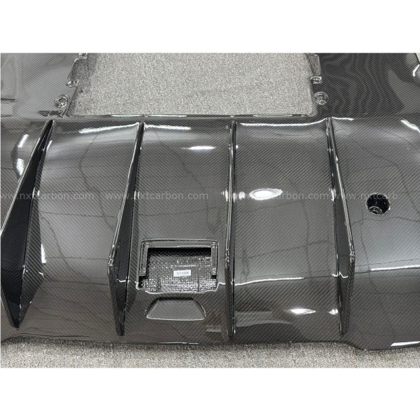 Dry Carbon Fiber  Rear Diffuser for McLaren 720S - High-Downforce Aerodynamic Design OEM Fitment