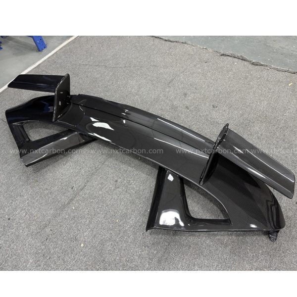 Ferrari F8 Mansory High-Performance Dry Carbon Fiber Rear Wing Spoiler - Aerodynamic Big Racing Spoiler